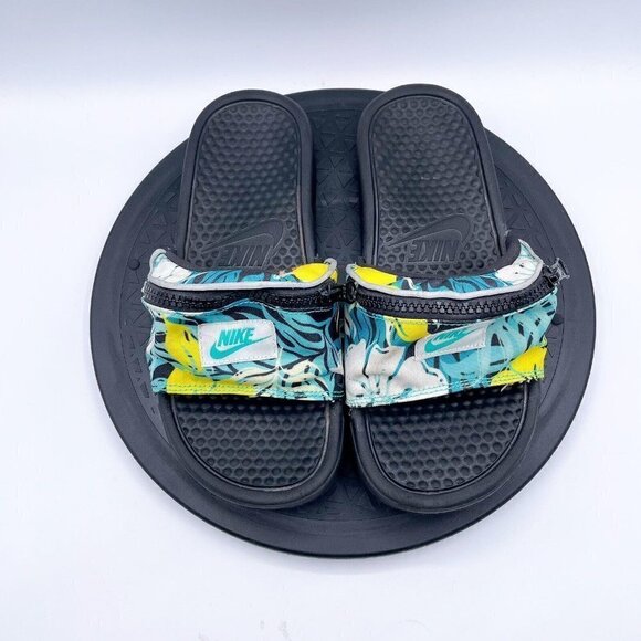 Nike Flipflop Shoes Benassi JDI Fanny Pack Printed CJ2967-300 Mens 6 Womens 7 - Picture 11 of 11